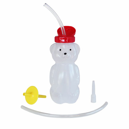 Honey Bear Straw Cup: Essential for Myofunctional Therapy Honey Bear Straw Cup: Essential for Myofunctional Therapy