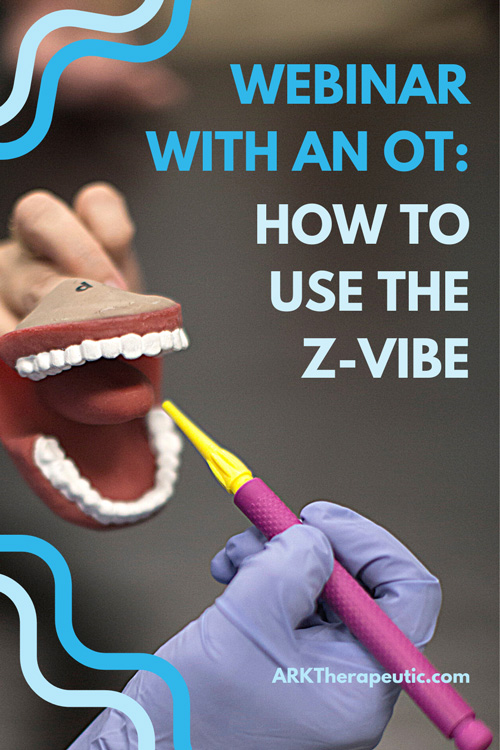 Webinar with an Occupational Therapist: How to Use the Z-Vibe Webinar with an Occupational Therapist: How to Use the Z-Vibe
